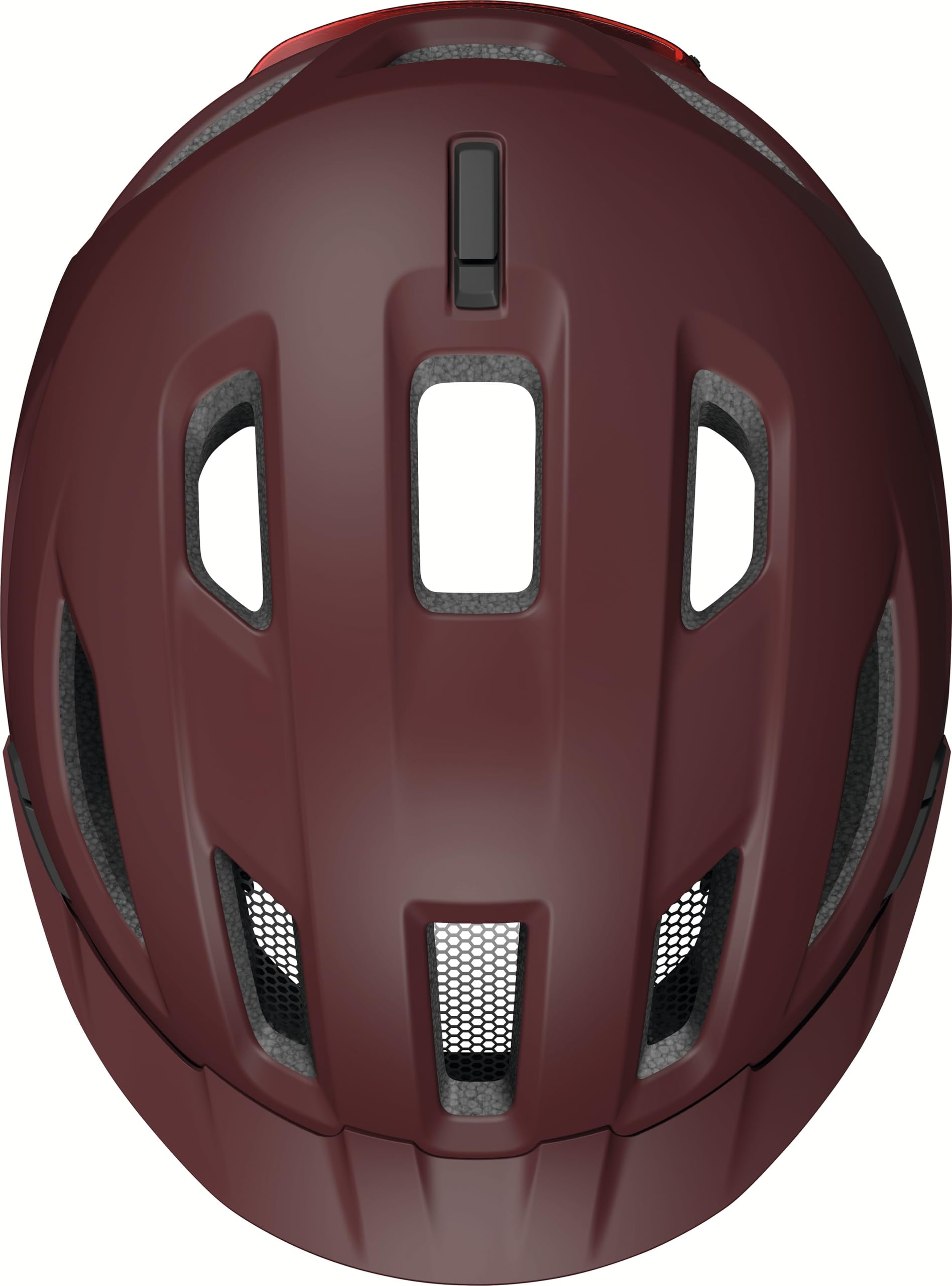 ABUS Stadthelm Urban-I 4.0 ACE Casque de vélo avec feu arrière Rechargeable, 4 Modes d'éclairage, visière, Ouverture tressée et Fermeture magnétique - pour Adolescents, Femmes et Hommes