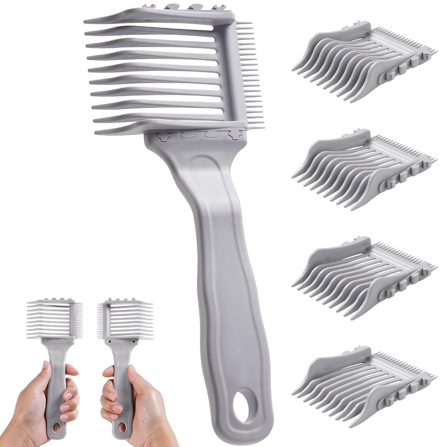 4-in-1 Detachable Fade Comb Set