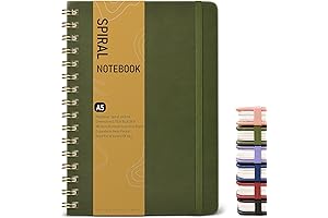 Lined Spiral Journal Notebook: Personalization at Its Finest