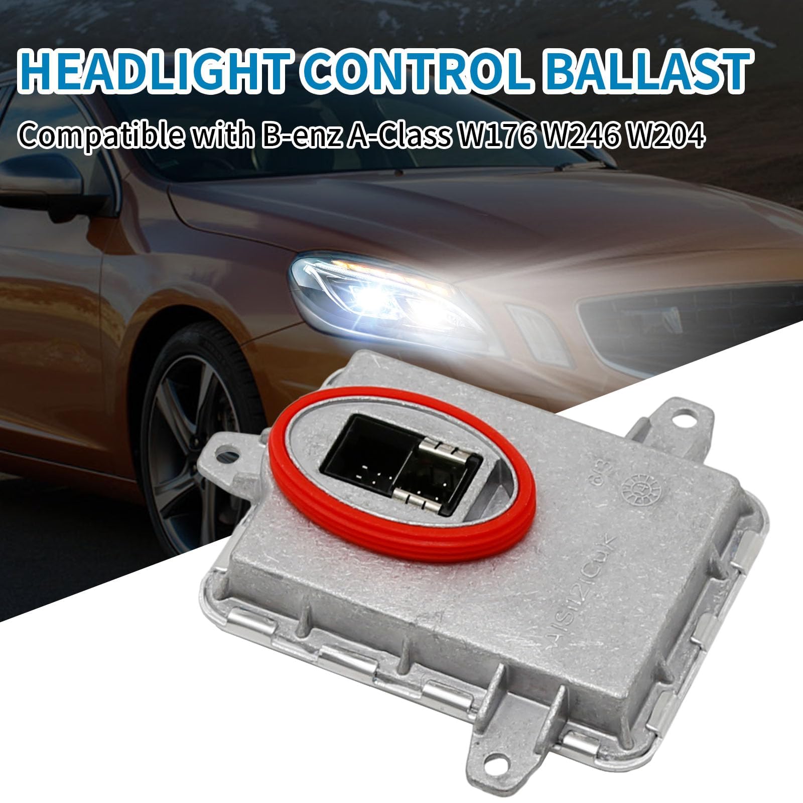 Módulo de unidad de control de faros delanteros de xenón HID 130732931201 para B-enz Clase A W176 W246 W204 Mini R55 R56 R57 R58 R59 A1669002800