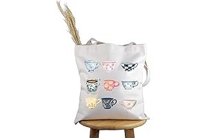 Tea Organization Tea Lover Gift Teacup Tote Bag