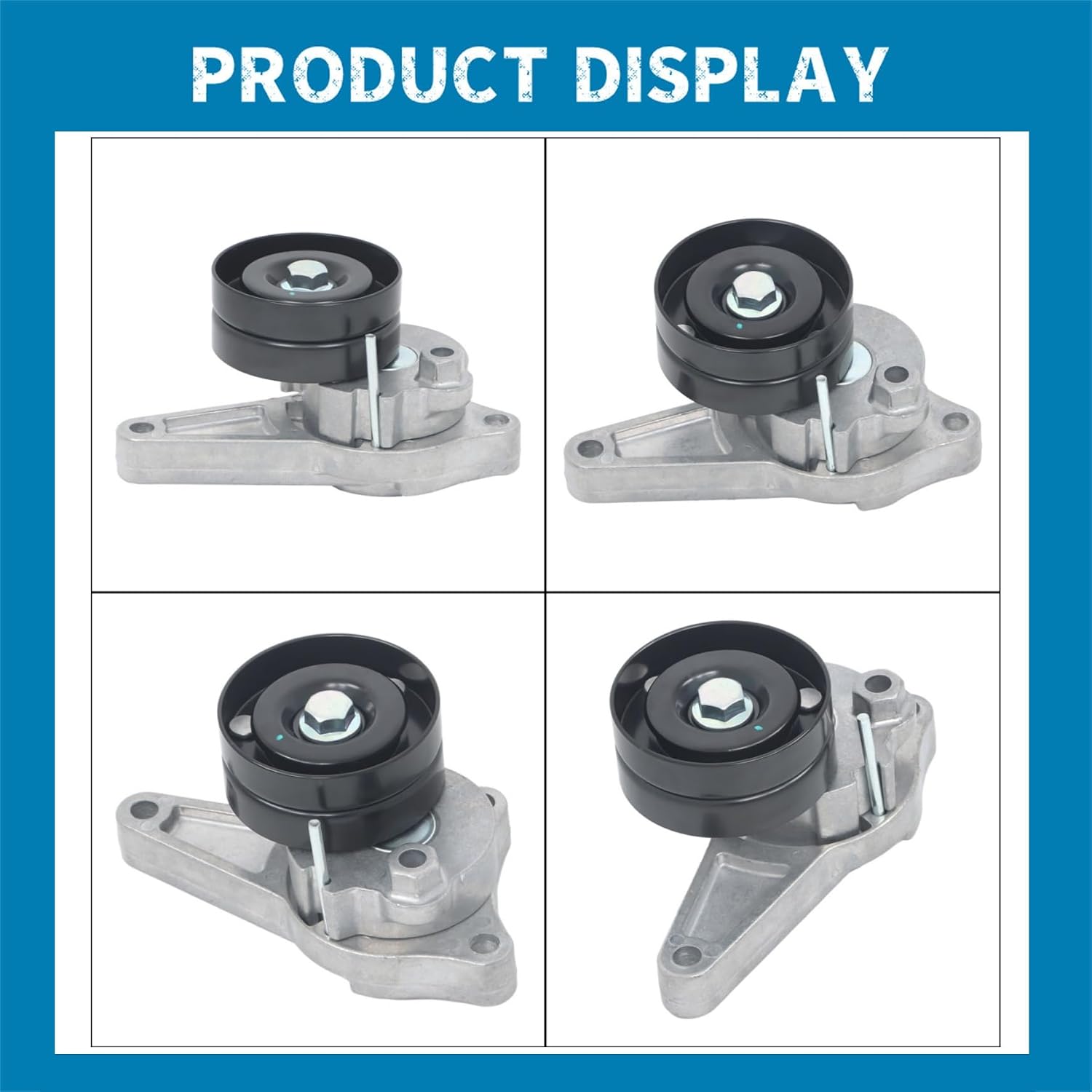 Silscvtt Belt Tensioner Replacement for JCB Backhoe 1400B 1550B 1600B 1700B 214 215 216 217 3C 3CX 320-08651