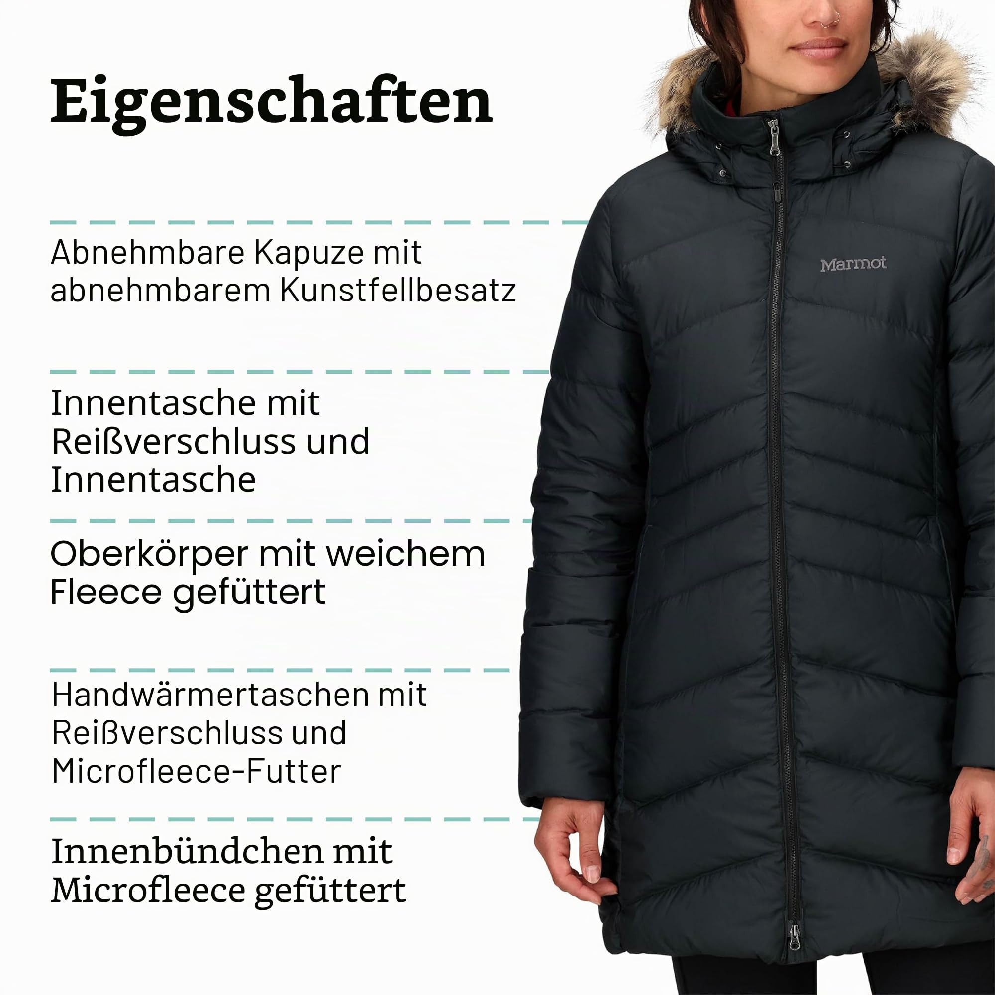 Marmot Damen Women's Montreal Coat Daunenmantel (1er Pack)