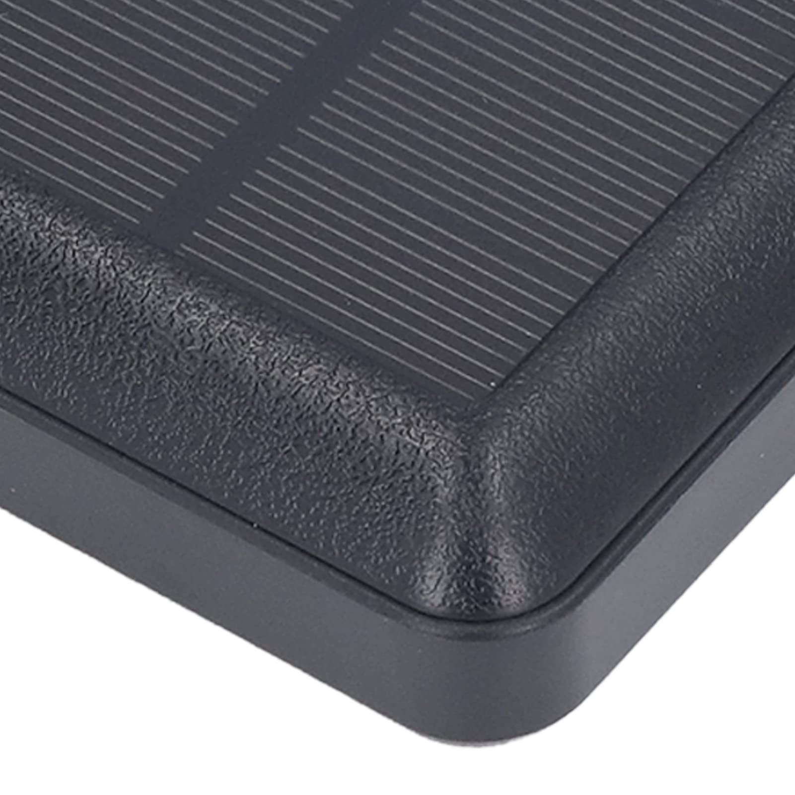 Fonte di Energia Solare Portatile Power Bank 30000mAh con Pannello Monocristallino e 2 Luci a LED Cavi Integrati e Supporto per Telefono per Viaggi in Campeggio Ed Escursionismo