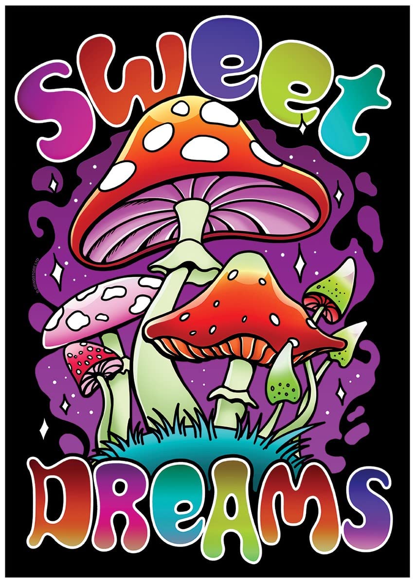 Grindstore Nc Sweet Dreams Mushroom Mini Poster 32X44cm