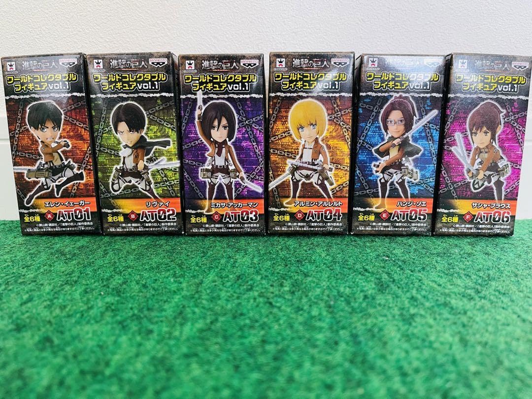 新品 進撃の巨人 ワールドコレクタブルフィギュア vol.1 ワーコレ WCF Amazon.co.jp: 進撃巨人 ワールドコレクタブルフィギュア vol1