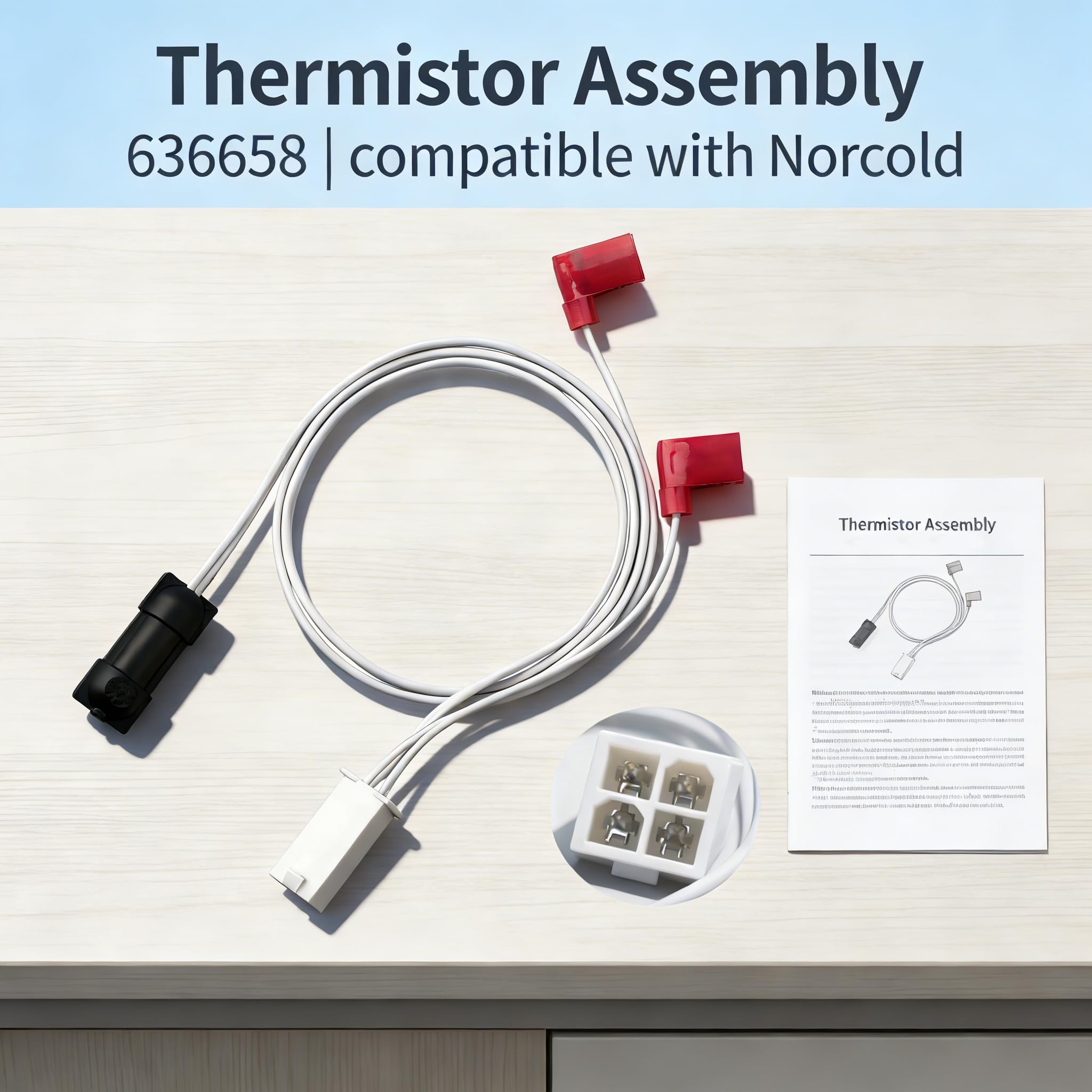 636658 Thermistor Assembly for Norcold, Compatible with Models