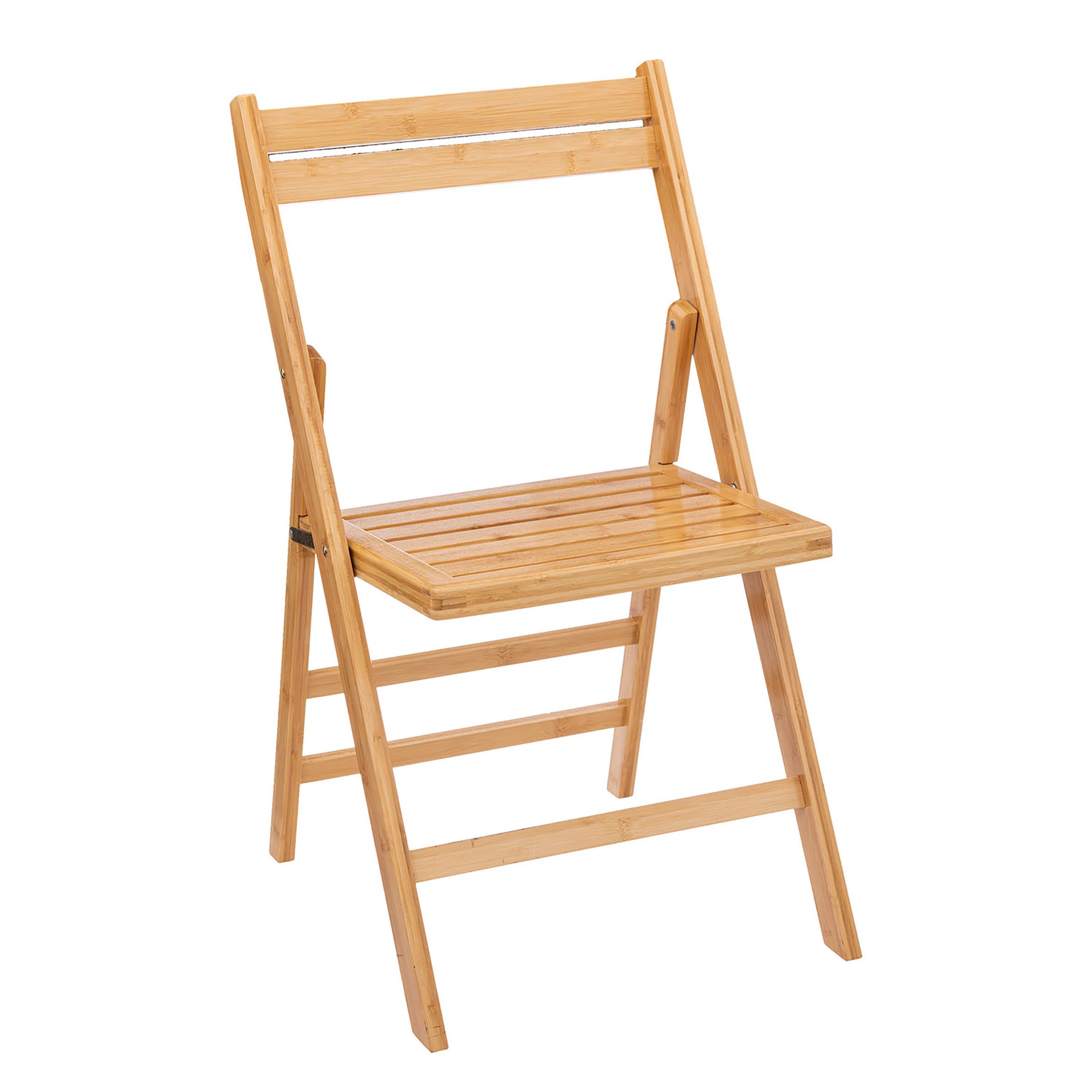 spetebo chaise pliante bambou naturel