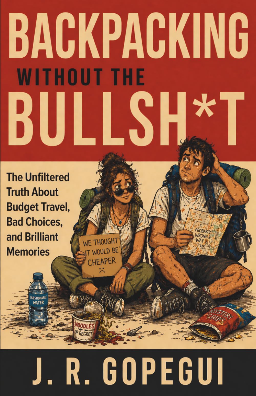 BACKPACKING WITHOUT THE BULLSH*T: The Unfiltered Truth About Budget Travel, Bad Choices, and Brilliant Memories