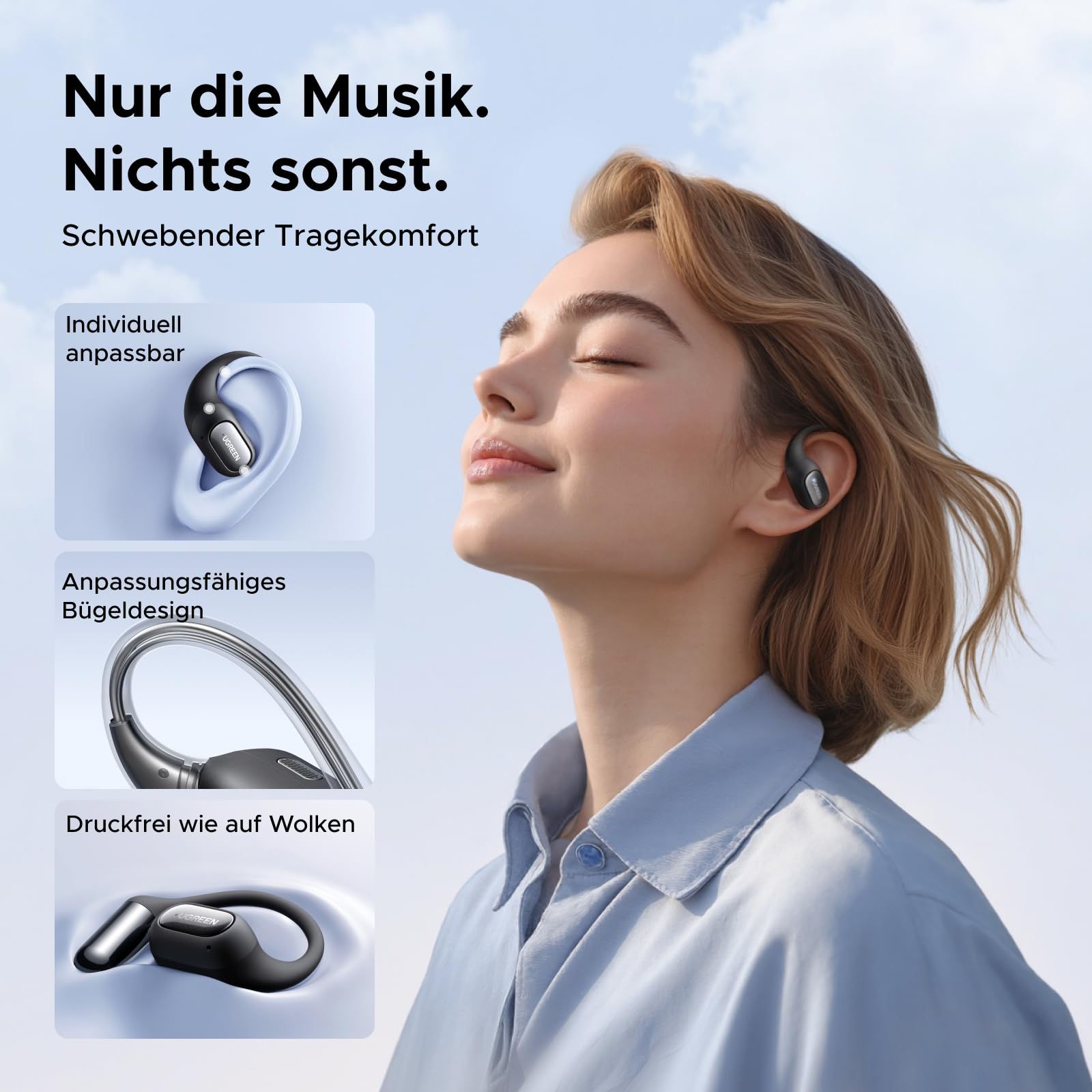 UGREEN FitBuds 2 Open Ear Kopfhörer,