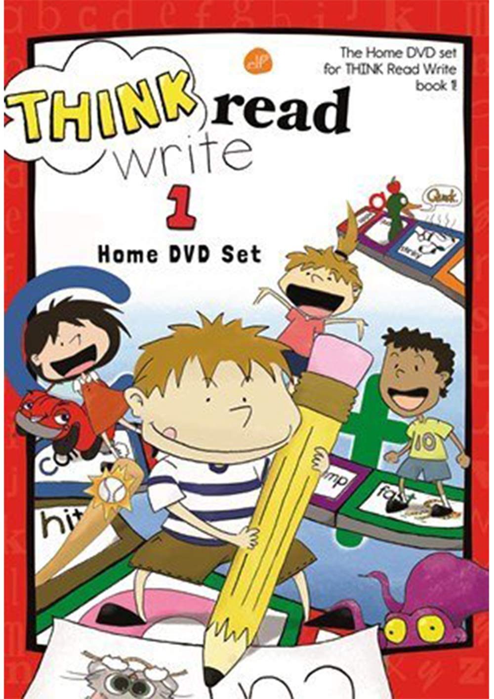 Amazon.co.jp: ELF Learning Think Read Write 1 Home DVD セット 英語