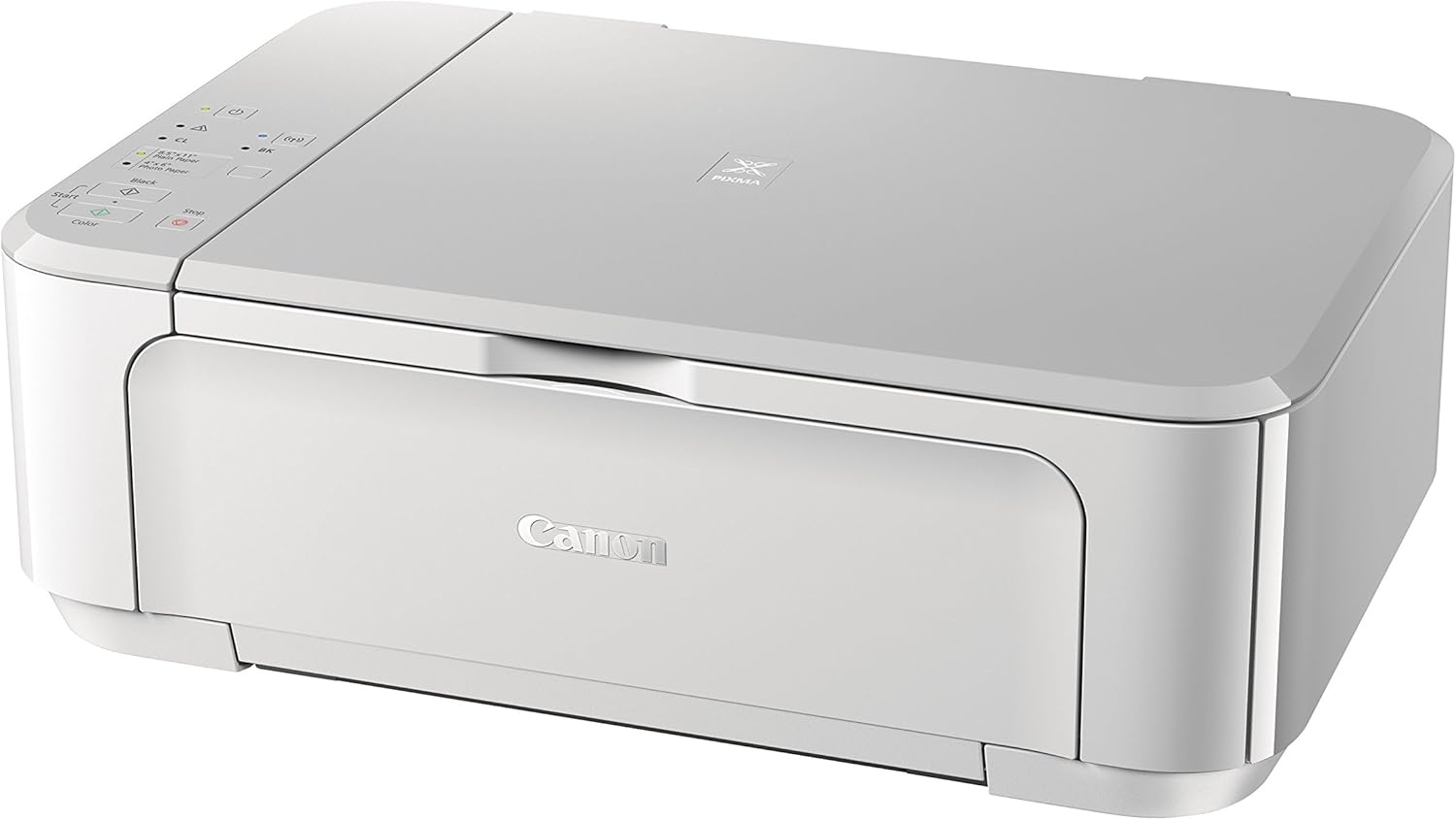 Canon PIXMA MG3620 Wireless All-In-One Color Inkjet Printer with Mobile and Tablet Printing, White : Office Products