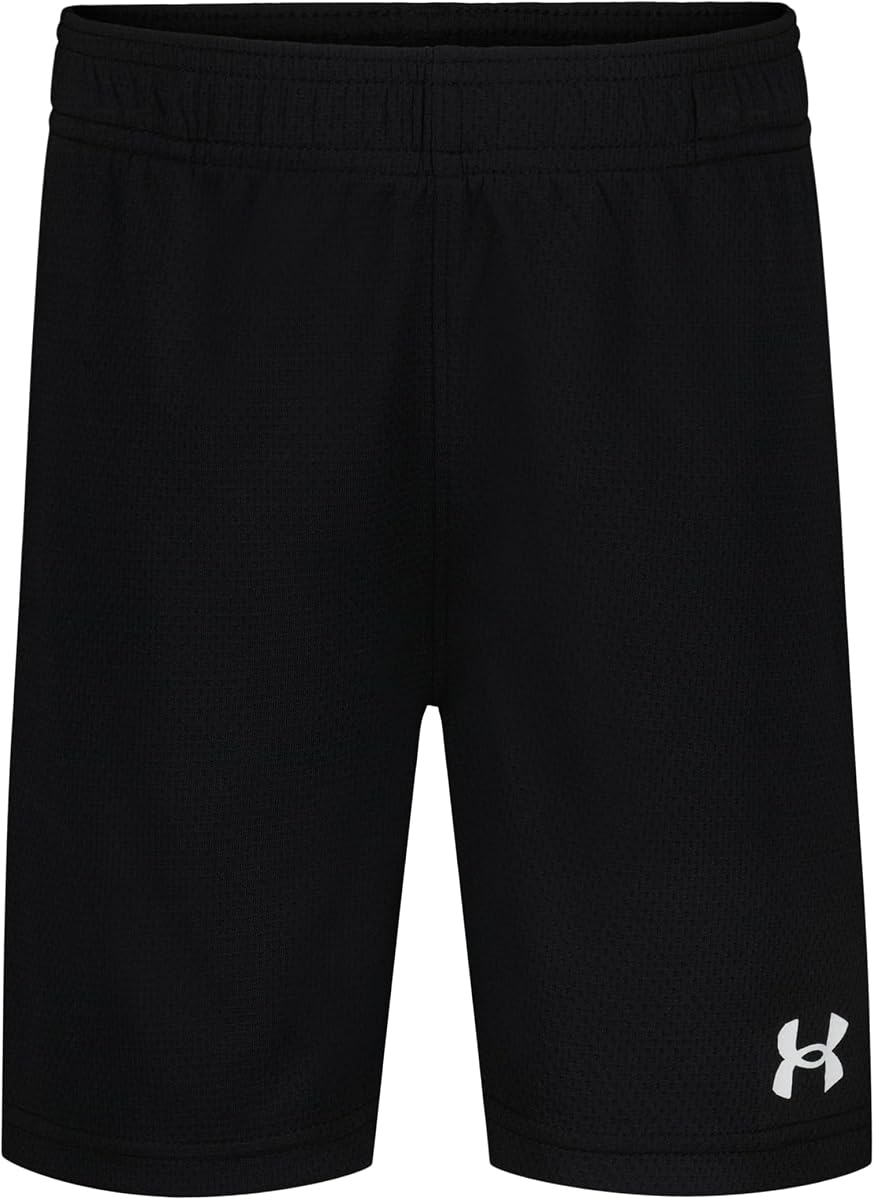 Under Armour Pantalón corto Performance Tech para niño, cinturilla elástica, ligero y de secado rápido