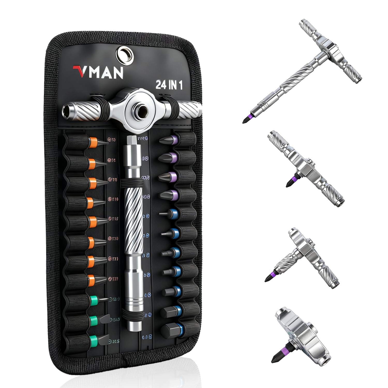 VMAN Ratchet Screwdriver Set