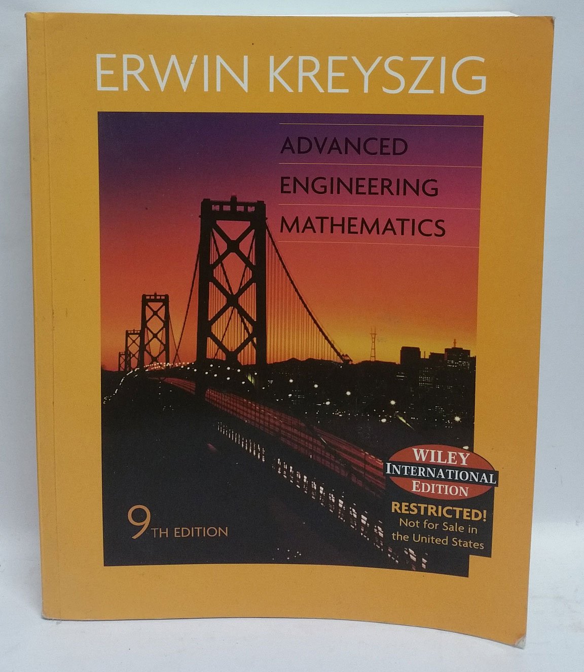 Advanced Engineering Mathematics, 9th Edition