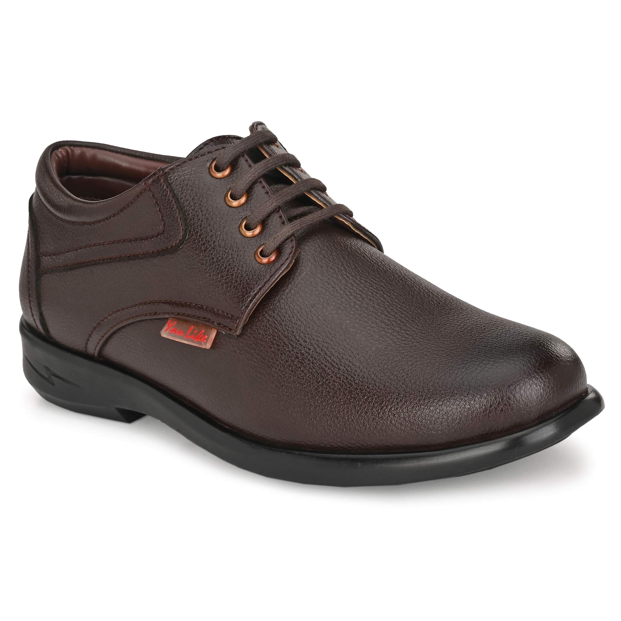 youlike Mens Casual Derby Brown Color Shoes (Numeric_6) (B08JTSGZ9F) Amazon Price History, Amazon Price Tracker