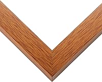 Vista 9 de Marco marrón de 18 x 24 pulgadas, marco de madera maciza de nuez de miel, ancho de moldeo de 0.875 pulgadas, profundidad de rabo de 0.875 pulgadas