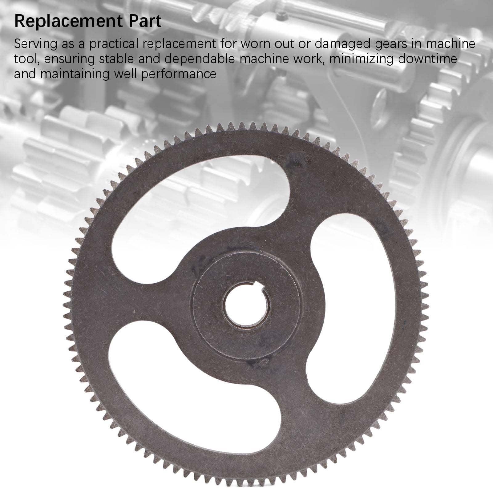 Qcwwy Gear a Macchina 102 Ciclo di Commutazione per Denti per 8x16 220x400 220x600, Trasmissione in Metallo Lucido per Energia Stabile, per i Macchinari