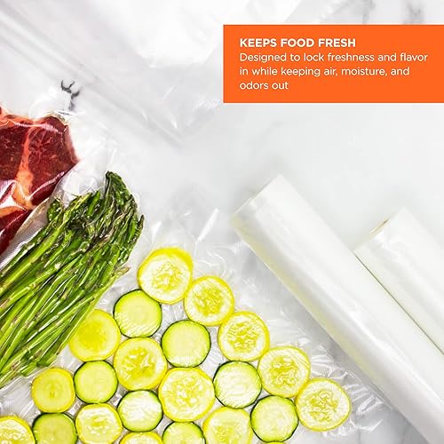 Miniatura 2 de Black + Decker - Sellador al vacío de 11 x 16 pulgadas, bolsas de tamaño galón, 50 unidades, uso para cocción al vacío o preparación de comidas, sin