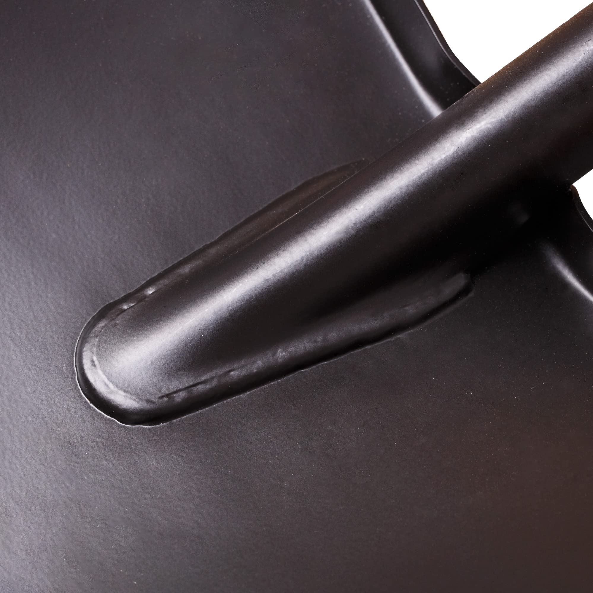 Mivos Ergonomiczna łopata ze stali węglowej – 124 cm – łopata ogrodnicza z hartowanym ostrzem i uchwytem D – do twardych podłóg kamienistych – wyprodukowano w UE