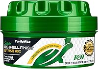 Turtle Wax T-223 Super Hard Shell Paste Wax - Legendary 12-Month Shine & UV Protection, 9.5 oz Car Wax