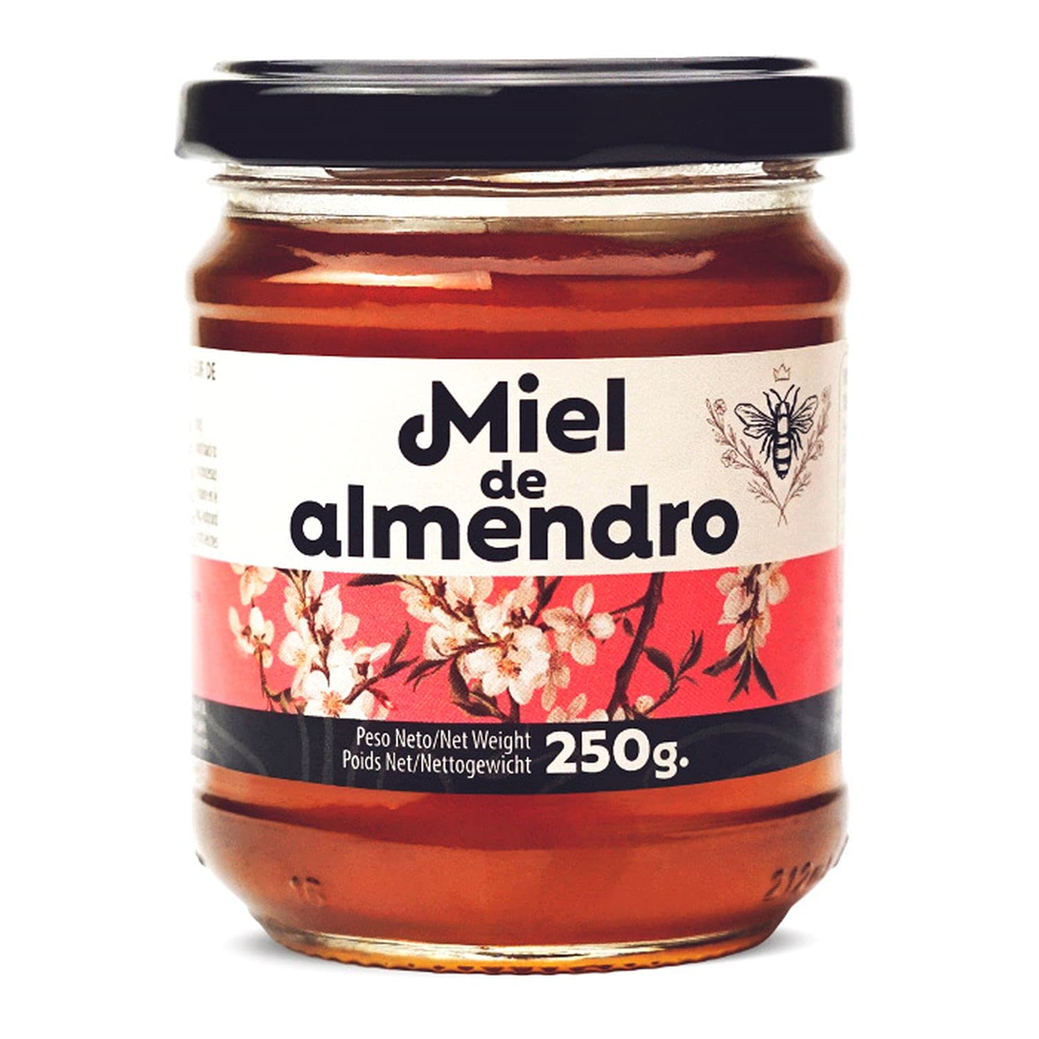 Miel de fleurs d'amandier - pot 250g