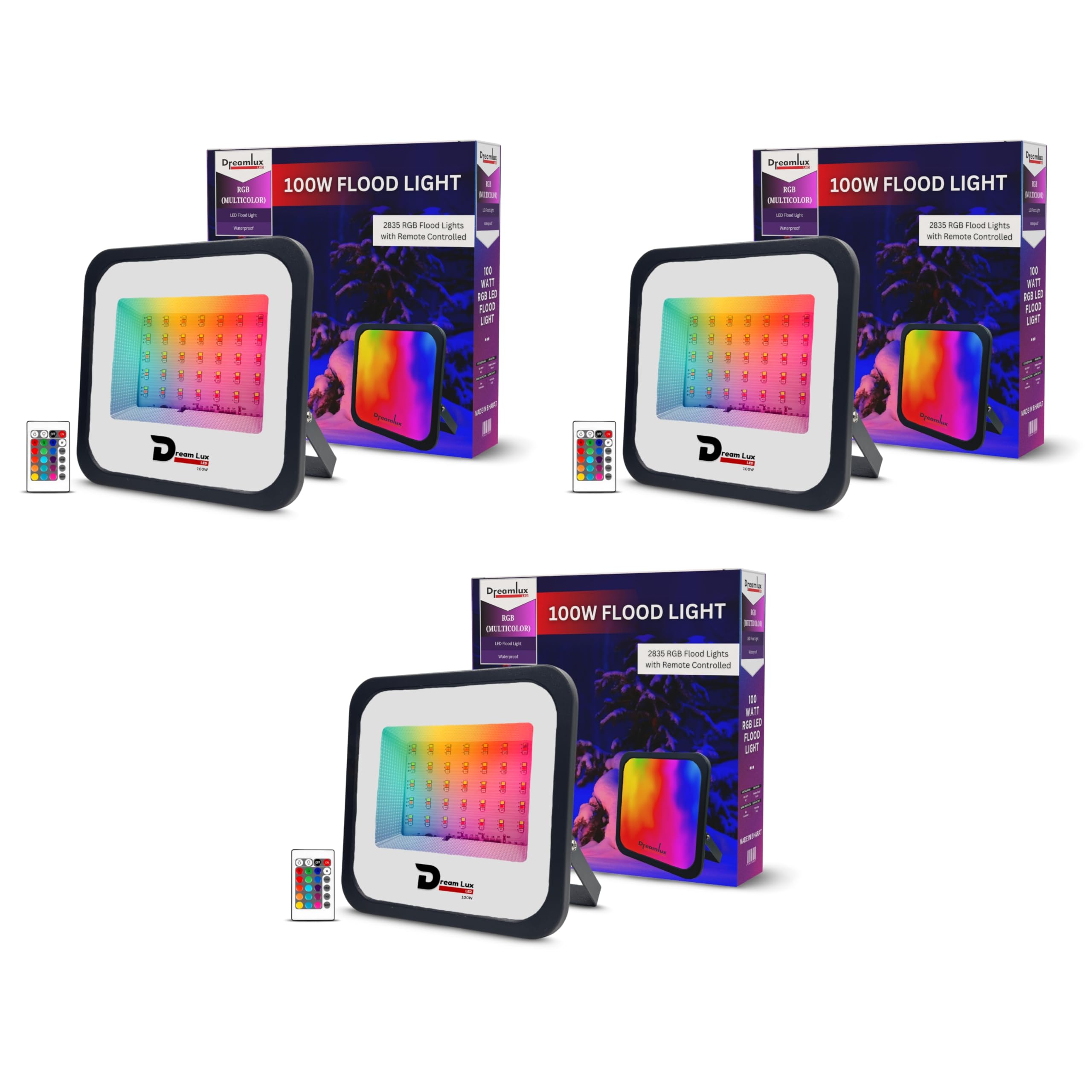 Dreamlux RGB Flood Light - Waterproof & Energy Efficient -19