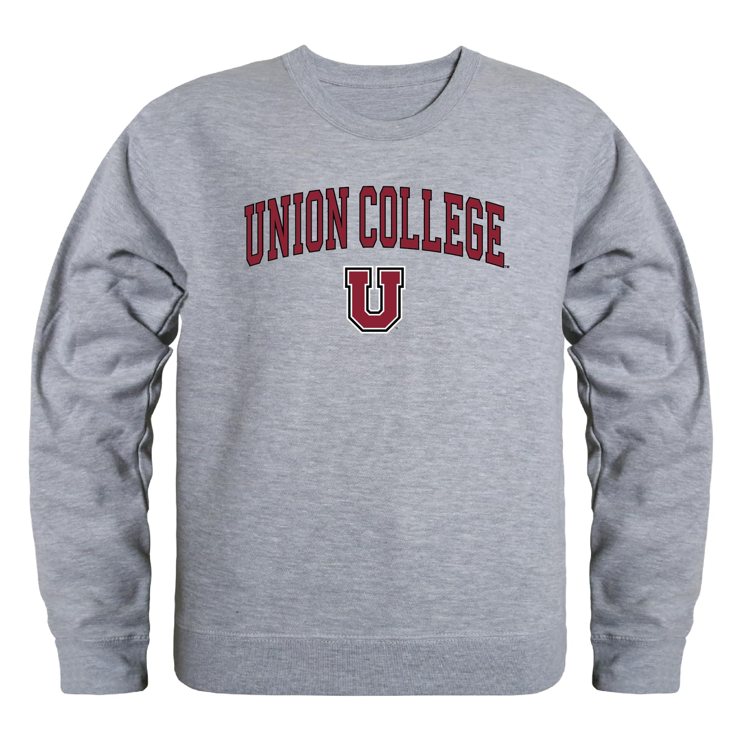 W Republic Union College Bulldogs Campus Crewneck Pullover Sweatshirt Sweate