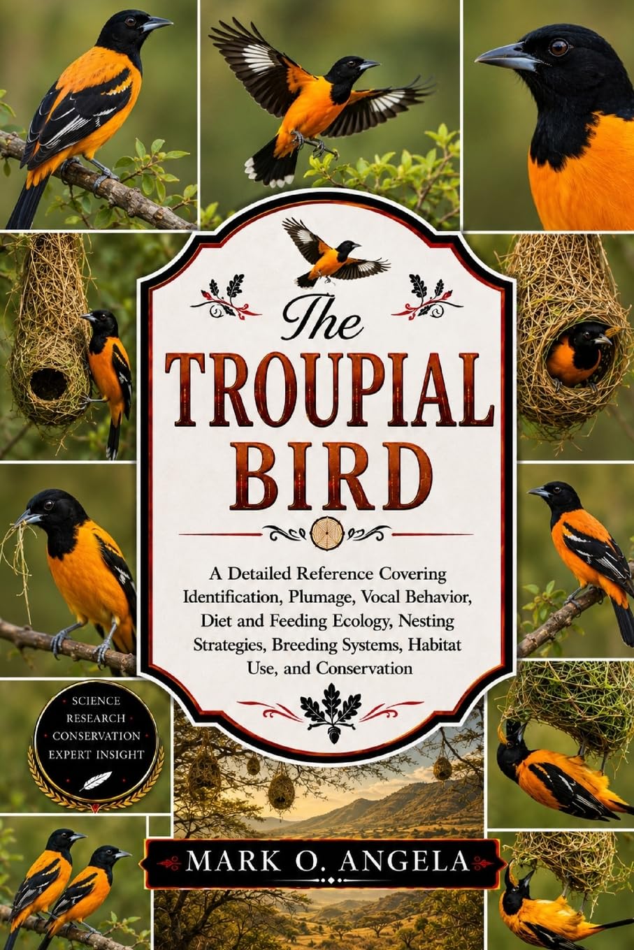 TROUPIAL BIRD: A Detailed Reference Covering Identification, Plumage, Vocal Behavior, Diet and Feeding Ecology, Nesting Strategies, Breeding Systems, Habitat Use, and Conservation