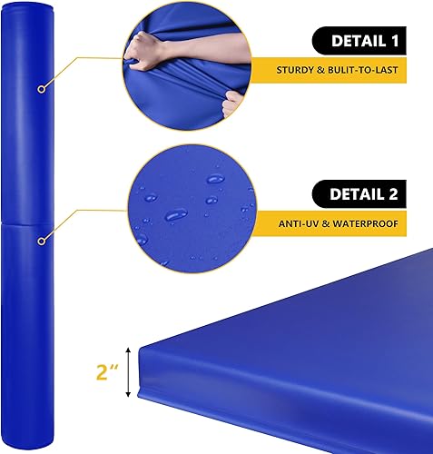 Miniatura 4 de Almohadilla para bastón de baloncesto, almohadillas de seguridad resistentes para protección del jugador, 72 pulgadas de alto, acolchado protector