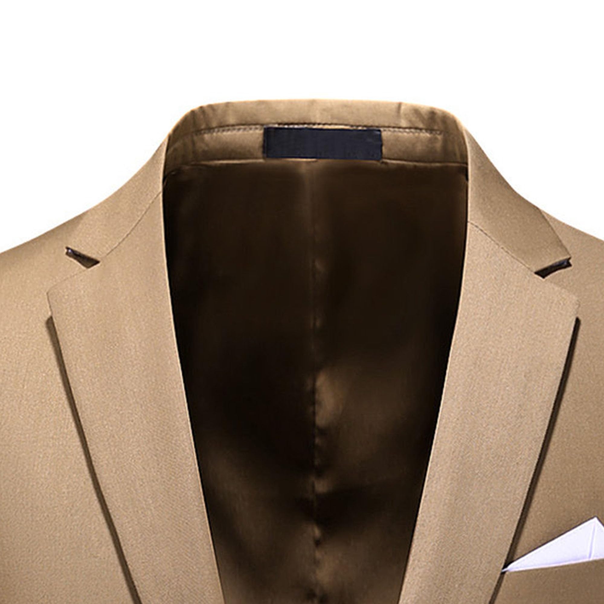 Costume Deux pièces Regular Fit pour Homme Un Bouton Couleur Unie Veste Pantalons Longs Veste de Sport Slim Fit Mariage Unique Boutonnage Ensemble