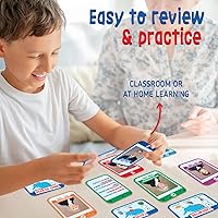 Vista 8 de Merka Tarjetas didácticas de Presidentes y Capitales Estatales de Estados Unidos, paquete de 96, multicolor, 3.5 x 2.5 pulgadas, tarjetas didácticas