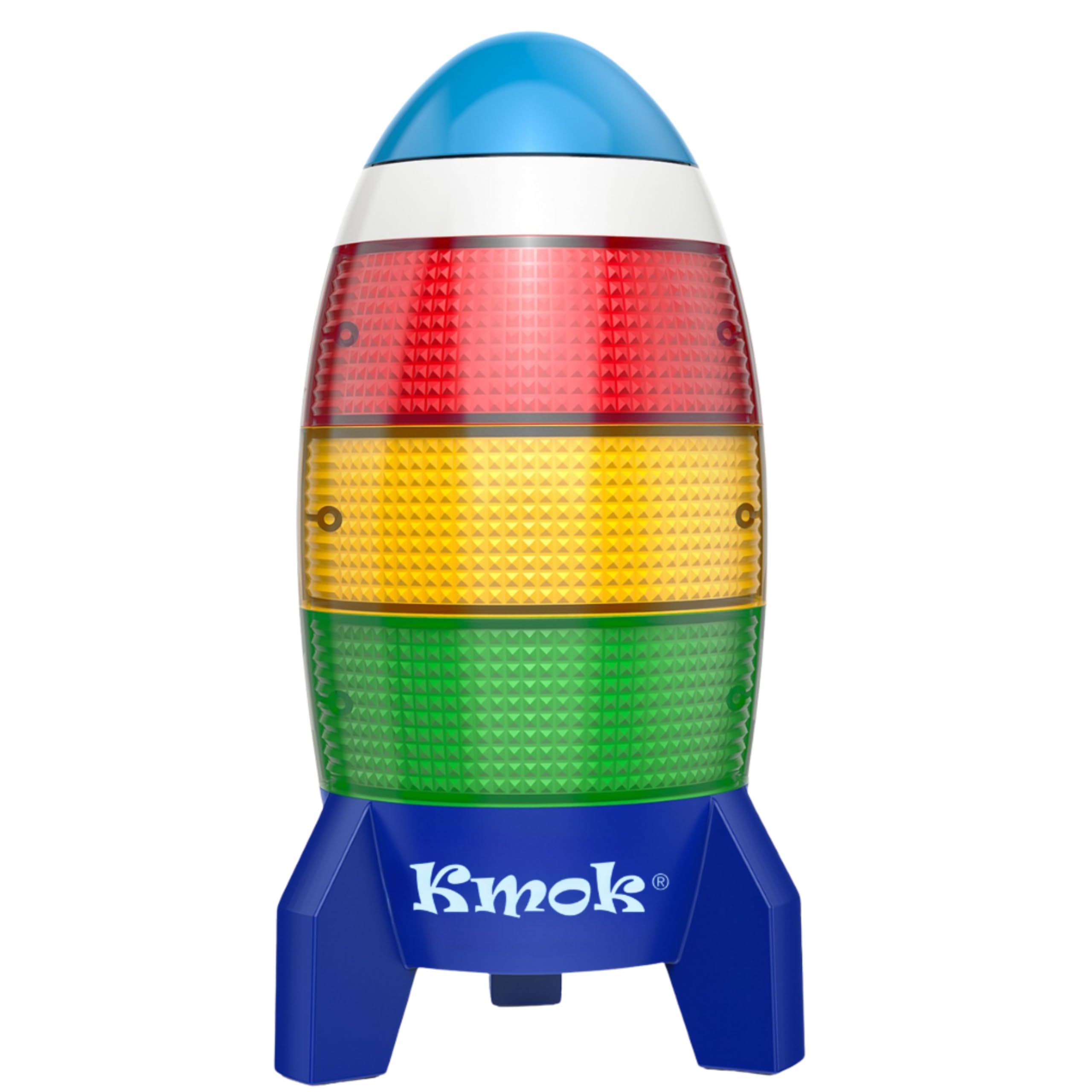 Kmok Rocket Countdown Timer for Kids, Visual with Alarm
