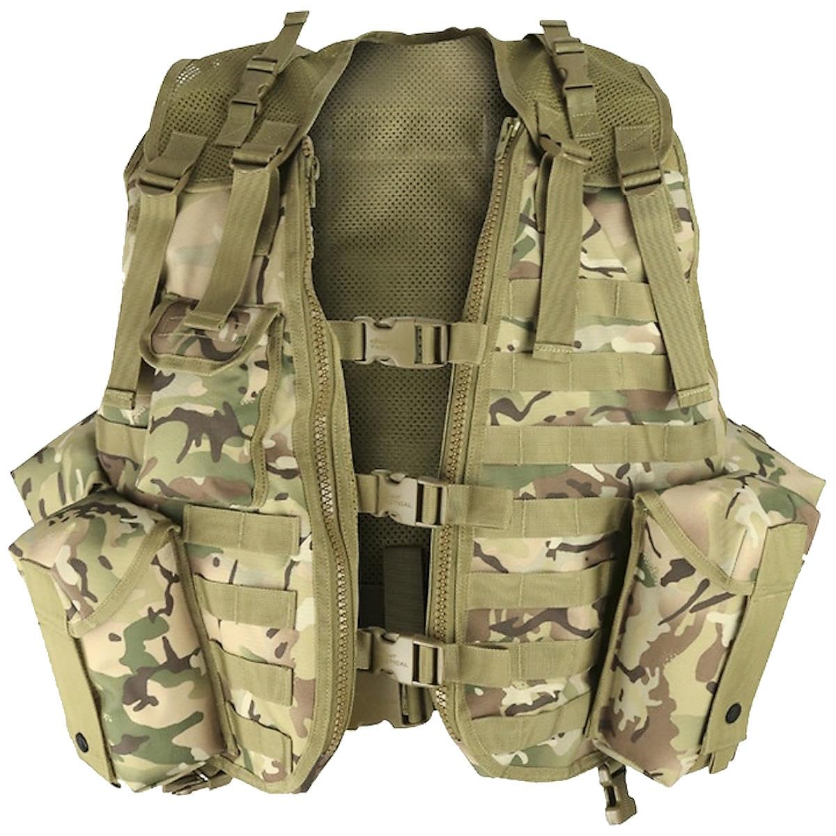 Kombat Uk Btp Camouflage Kombat Cadet Mod Mk5 Molle Assault Vest Btp Mtp