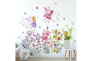 Supzone Fairy Room Wall Stickers