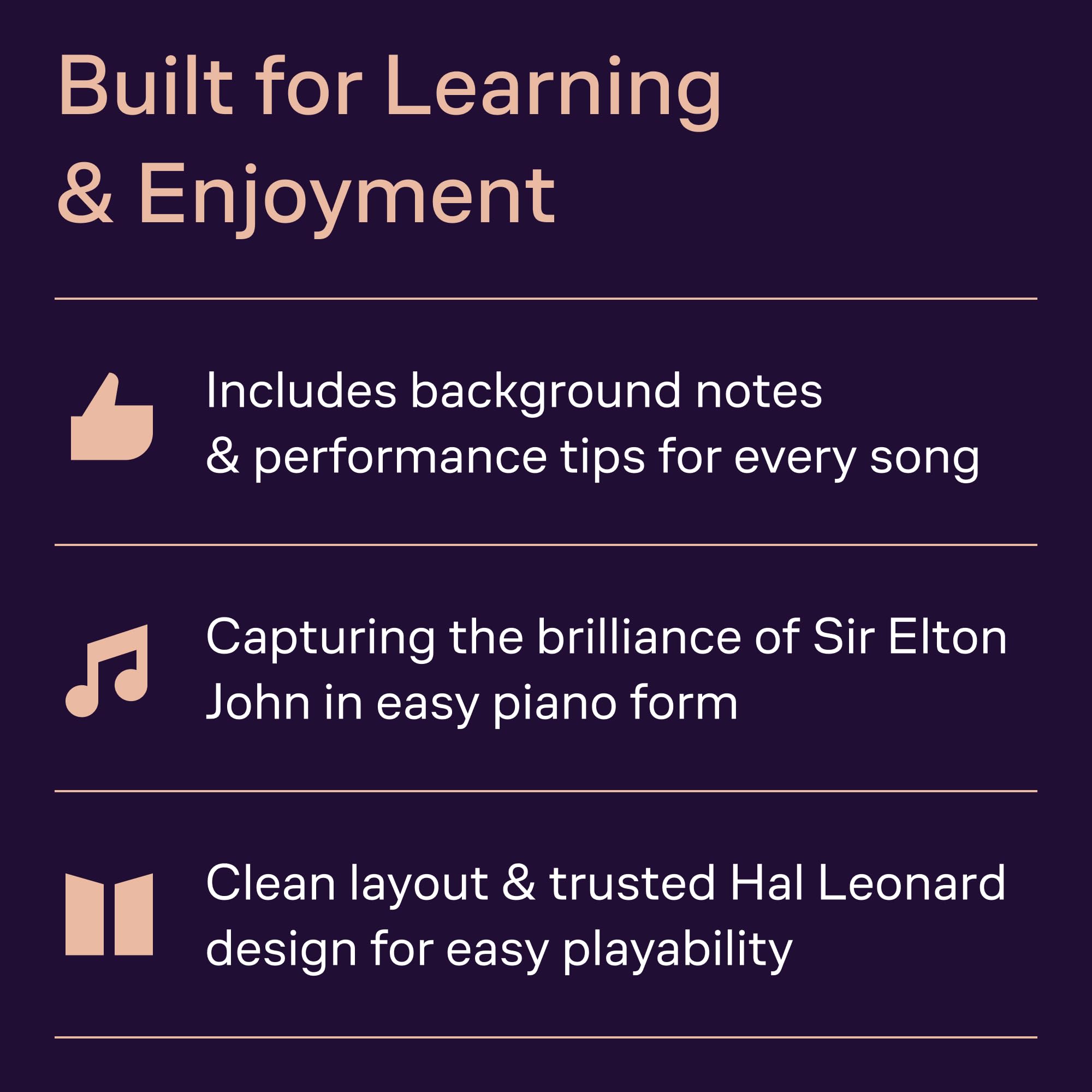 REALLY EASY Piano: 40 Elton John Songs: Piano Songbook (ENGLISH EDITION)