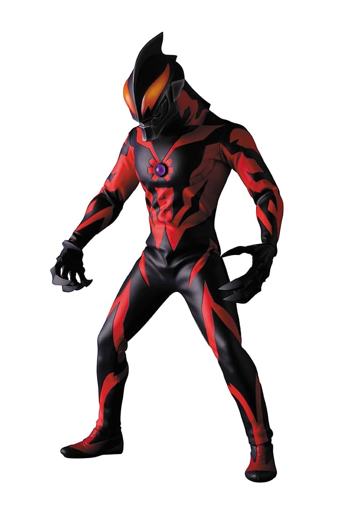 ブルマァク ウルトラマンベリアル 黒成型/赤塗装/顔ガンメタ ブルマァク ウルトラマンベリアル 黒成型/赤塗装/顔ガンメタ