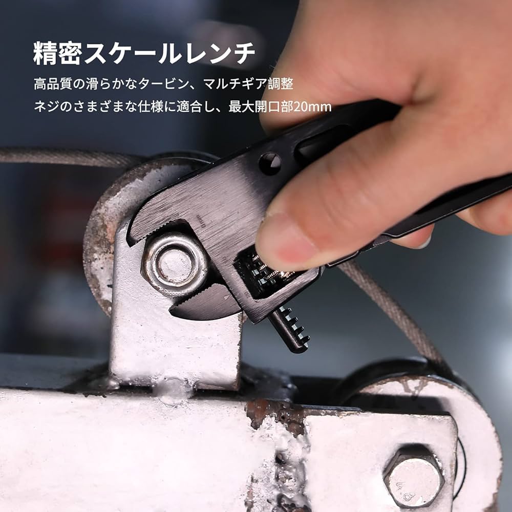 Amazon | NexTool マルチツールツール, 9-IN-1 精密スケール レンチ Amazon | NexTool マルチツールツール, 9-IN-1 精密スケール レンチ