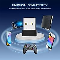 Vista 9 de EJGAME Wireless Controller Compatible with Switch/Switch 2/Windows PC/Steam Deck/Android, Switch Pro Controller with Hall Effect Joysticks and
