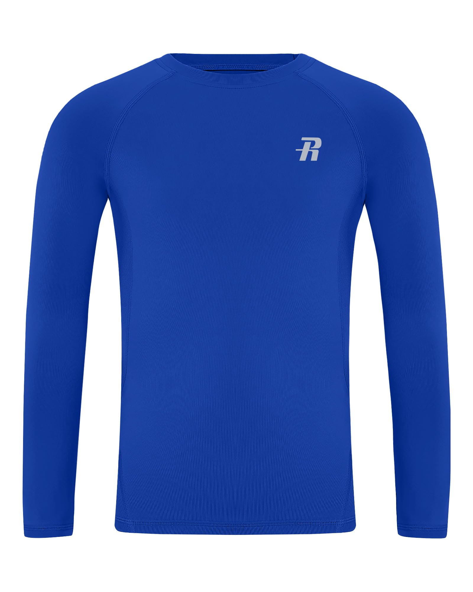 Runhit Kompressionsshirt für Jungen Langarm, 1-2 Pack Funktionsshirt Kinder mit UPF 50+, Atmungsaktives Unterziehshirt Schnell Trocknend Baselayer für Fußball & Outdoor