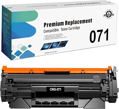 LAIPENG Cartucho de tóner compatible 071 de repuesto para impresoras Canon 071  071H, funciona con imageCLASS LBP122dw LBP122 LBP120 MF270,