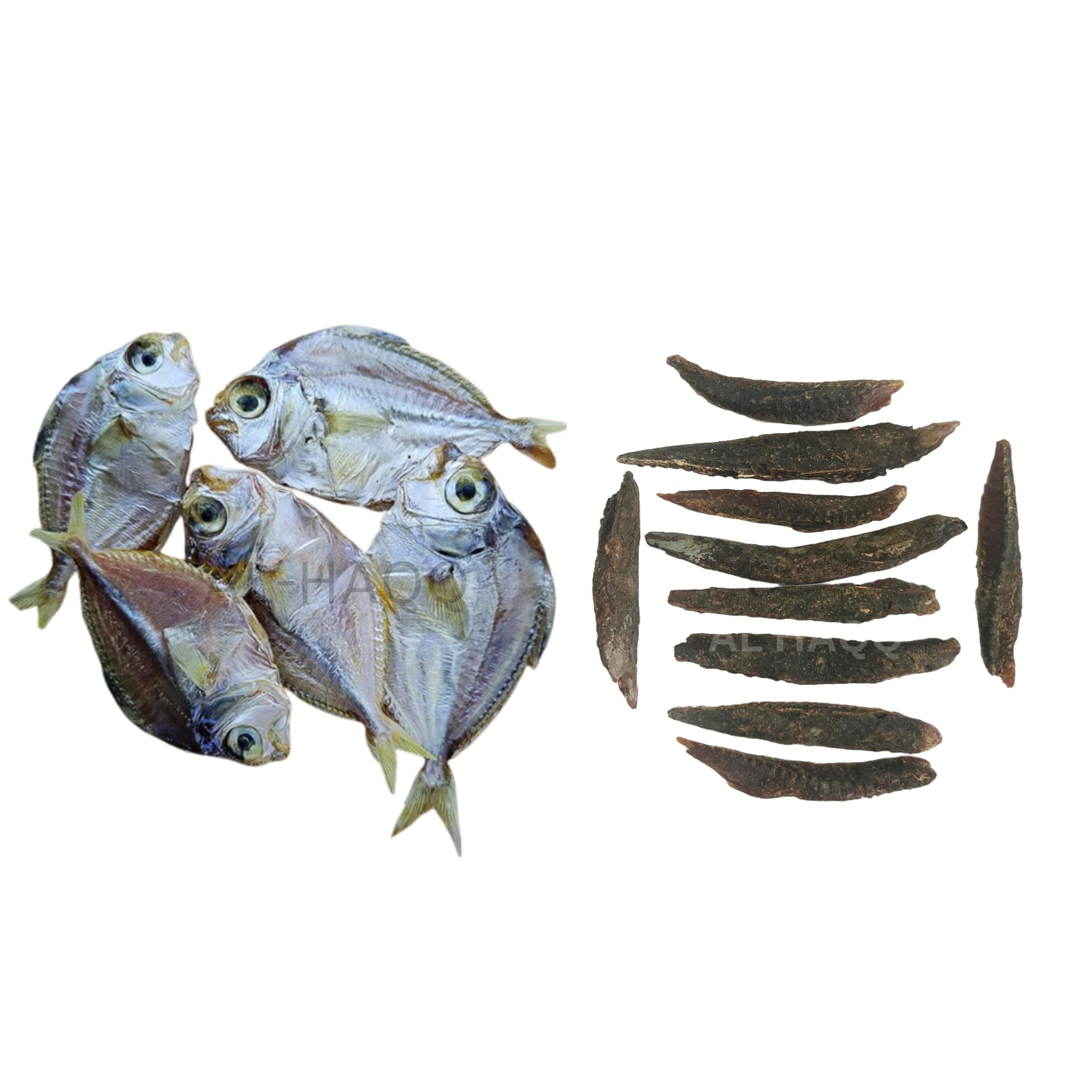 Silver Belly Dry Fish | Mullan(Kaara) | Mullen + Tuna Dry Fish | Maasi (Massi) Dry Fish | மாசி கருவாடு (200 Grams)-image-44