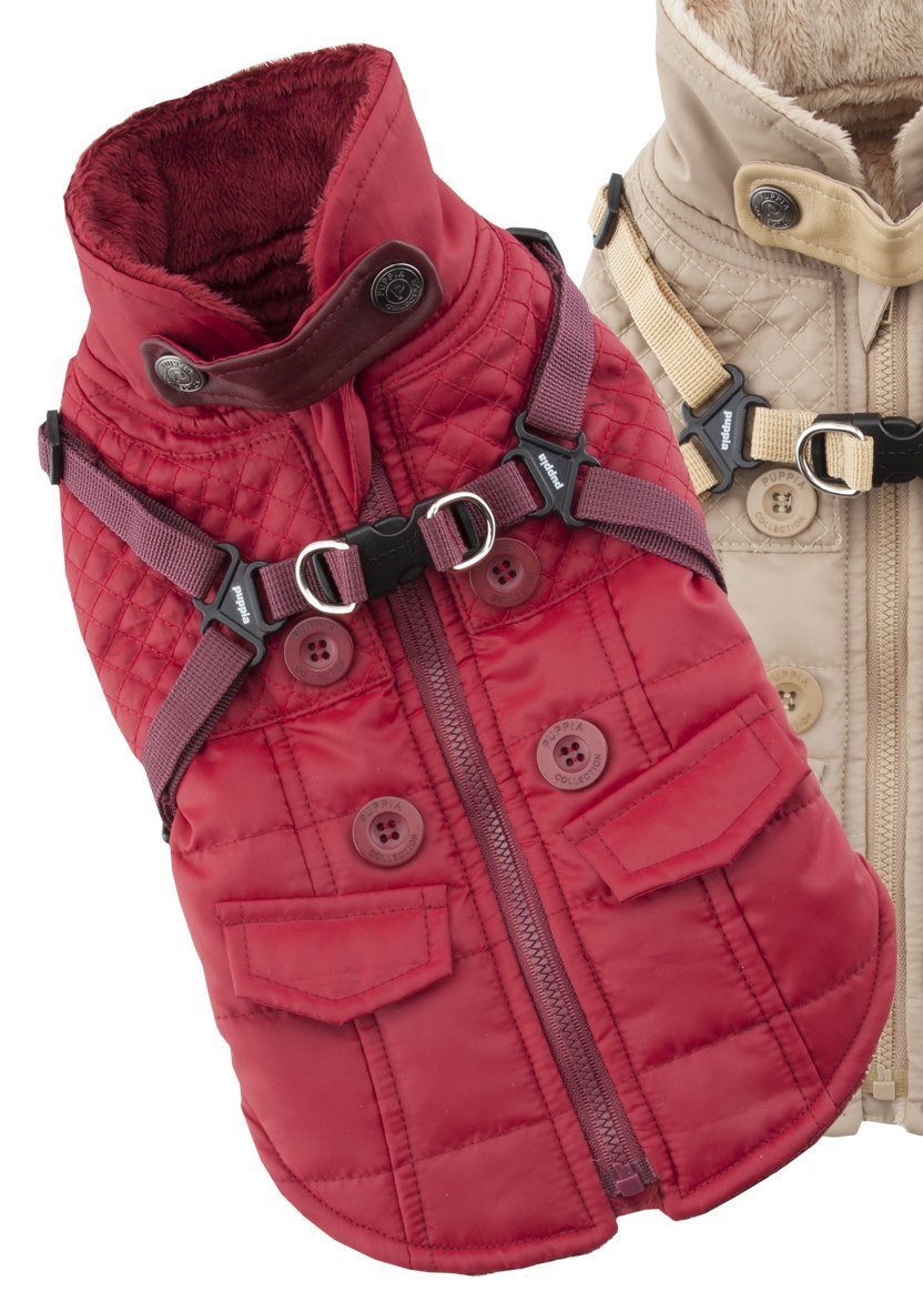 Puppia Wilkes XL Vinaccia Cappottino per Cane