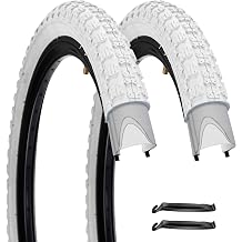 Pair of Bike Tires BMX for Kids 12.5"/14"/16"/ 20"x2.125" Compatible with 12.5"/14"/16"/ 20"x1.75"/1.95"/2.125" Replacement BMX Trail Commuter City Pavement Bicycle Tires