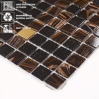 Vista 4 de Azulejo de pared de baño de 11.5 pies cuadrados, baldosa de piscina, jardín DIY, protector contra salpicaduras de cocina, pegamento, pared de baño