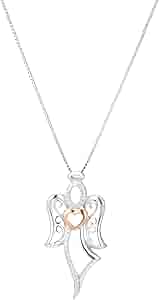 Amazon.com: Amazon Essentials Two-Tone Sterling Silver and