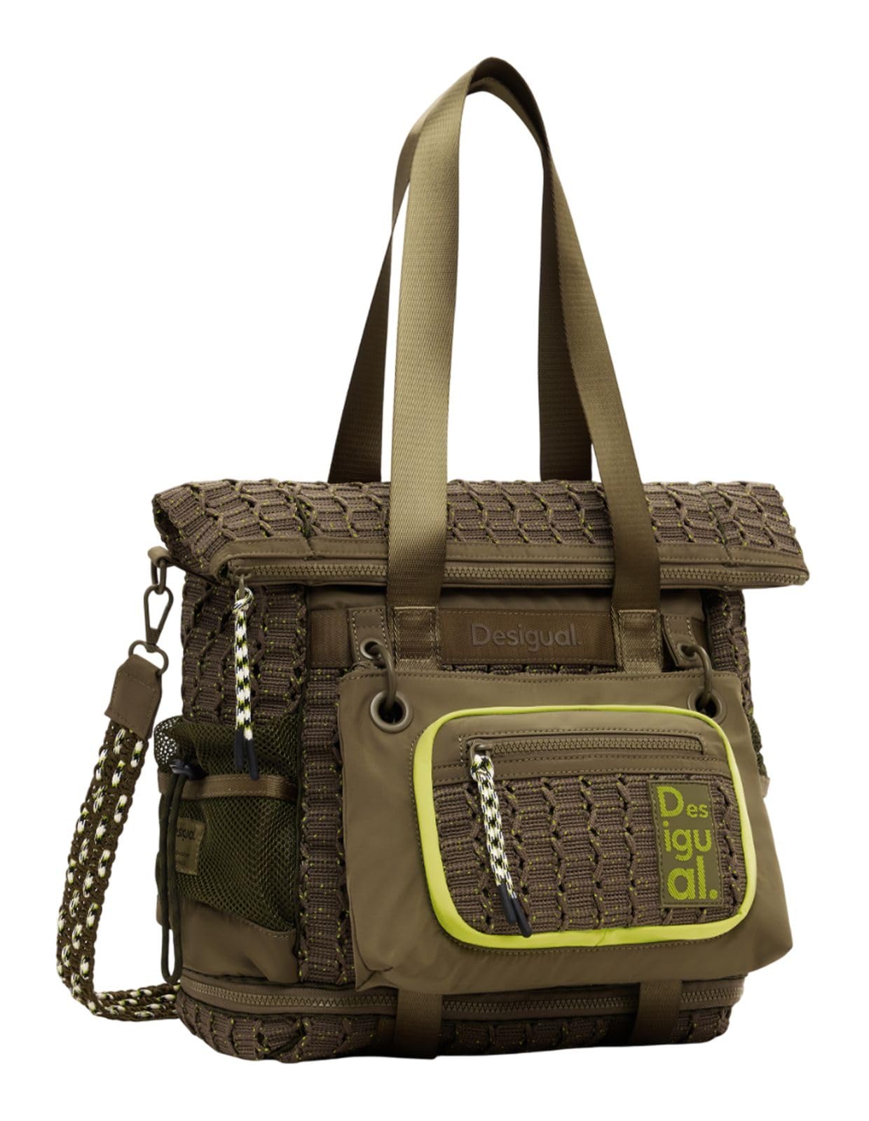 Desigual Modularis Apolo Voyager Bag Khaki