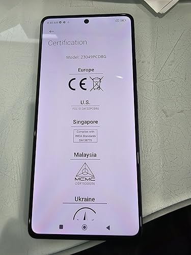 Miniatura 9 de Xiaomi Poco F5 5G + 4G LTE 256 GB + 12 GB versión global desbloqueada 6.67 pulgadas, 120Hz 64Mp triple cámara (Tmobile Mint Tello Metro USA Market)