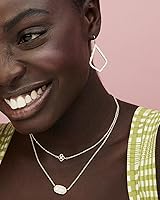 Vista 82 de Kendra Scott - Collar Elisa con dije para mujer, joyería de moda, chapado en oro de 14 quilates