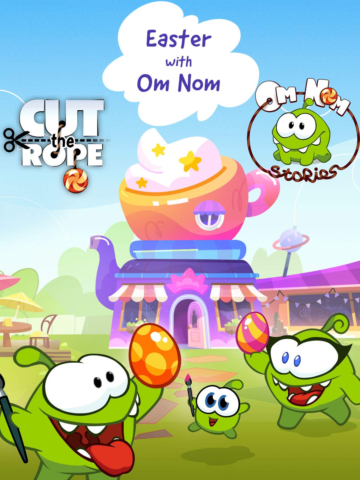 Cut The Rope: Om Nom Stories - Easter With Nom